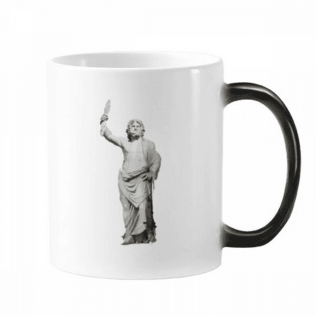 

Idol Statue Thunder Sculpture Mug Changing Color Cup Morphing Heat Sensitive 12oz
