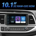 thumbnail image 2 of Homemart Universal Double 2 Din 10.1'' Car Stereo Radio HD Touch Screen with Apple Carplay Car Multimedia Player Bluetooth FM USB Mirror Link Function, 2 of 12