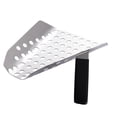 thumbnail image 1 of Large Stainless Steel Popcorn Scoop - Kernel Sifting Speed Scoop for Commercial and Home Use Popcorn Machine, 1 of 5