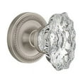 thumbnail image 6 of Nostalgic Warehouse Ropcha_Psg_234_Nk Vintage Chateau Fluted Crystal Passage Door Knob Set, 6 of 7
