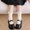 White*10 Pairs, variant on Spazoro Girls 10 Pairs Mid Calf Socks, Stretchy Cotton Solid Color Soft Casual Ruffled Crew Socks Multicolor Size 1T-12Y