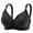 Black, variant on Tnhcpk Push Up Bra Women's Plus-Size Thin Comfortable Breathable Cotton Bra Cover Women's Bras No Underwire Underwear Separatec Everyday Lingerie, XL