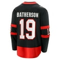 thumbnail image 3 of Men's Fanatics Drake Batherson Black Ottawa Senators Home Breakaway Jersey, 3 of 3