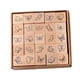 thumbnail image 5 of Juego de 25 mini sellos de madera para manualidades, manualidades decorativas y proyectos de bricolaje. Mariposa, 5 of 8