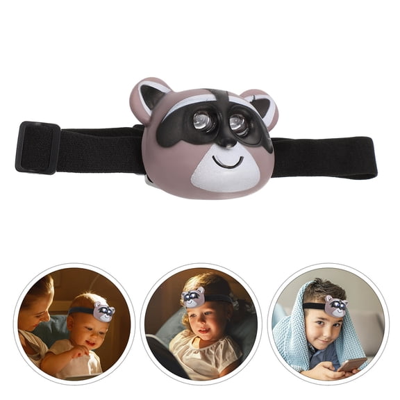 DRAFIDEEP Black ABS Animal Headlamp Durable Portable for Camping and Hiking