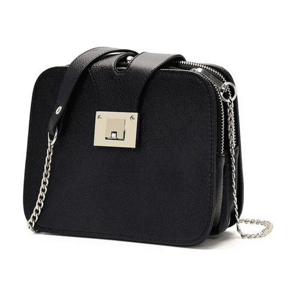 Bolso Bandolera Para Mujer Con Hebilla Metálica