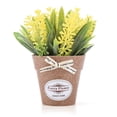 thumbnail image 1 of Artificial Plants Potted Fake Grass Home Office Desktop Decor Mini Faux Green Bonsai, 1 of 6