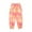 Orange, variant on EnJoCho Fashion Colorful Pants for Little Girls Toddler Baby Kids Girls Boys Tie Dyed Print Pants Casual Trouser Clothes
