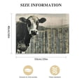 thumbnail image 3 of Orinice  Collection BW Country Cows on Wood Poster Print by JB Hyler  20x16in, 3 of 6