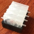 thumbnail image 4 of 2X One Way Valve Ink Damper Ink Control Valves 4 Color for for for for Brother Inkjet Printer,2 x base 8 x dampers,Transparent&Black, 4 of 8
