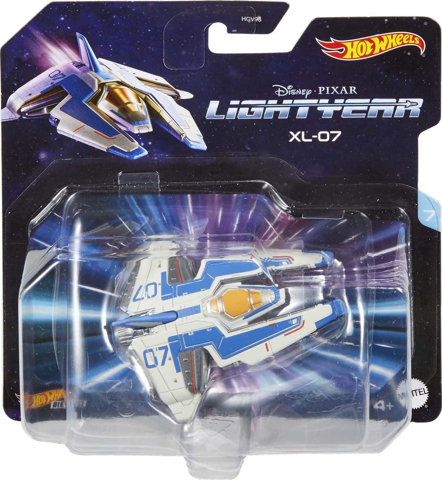 Disney and Pixar Lightyear Hot Wheels Replica Vehicles, Toys for Kids