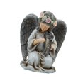 thumbnail image 4 of Almencla Statue de Jardin Solaire Ange Figurine Décorative pour Allée Extérieure Pelouse, 4 of 8