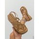thumbnail image 1 of Women's Breathable Open Toe Platform Sandals With Ankle Strap And Buckle, Casual Student Sandals For Summer, 1 of 4