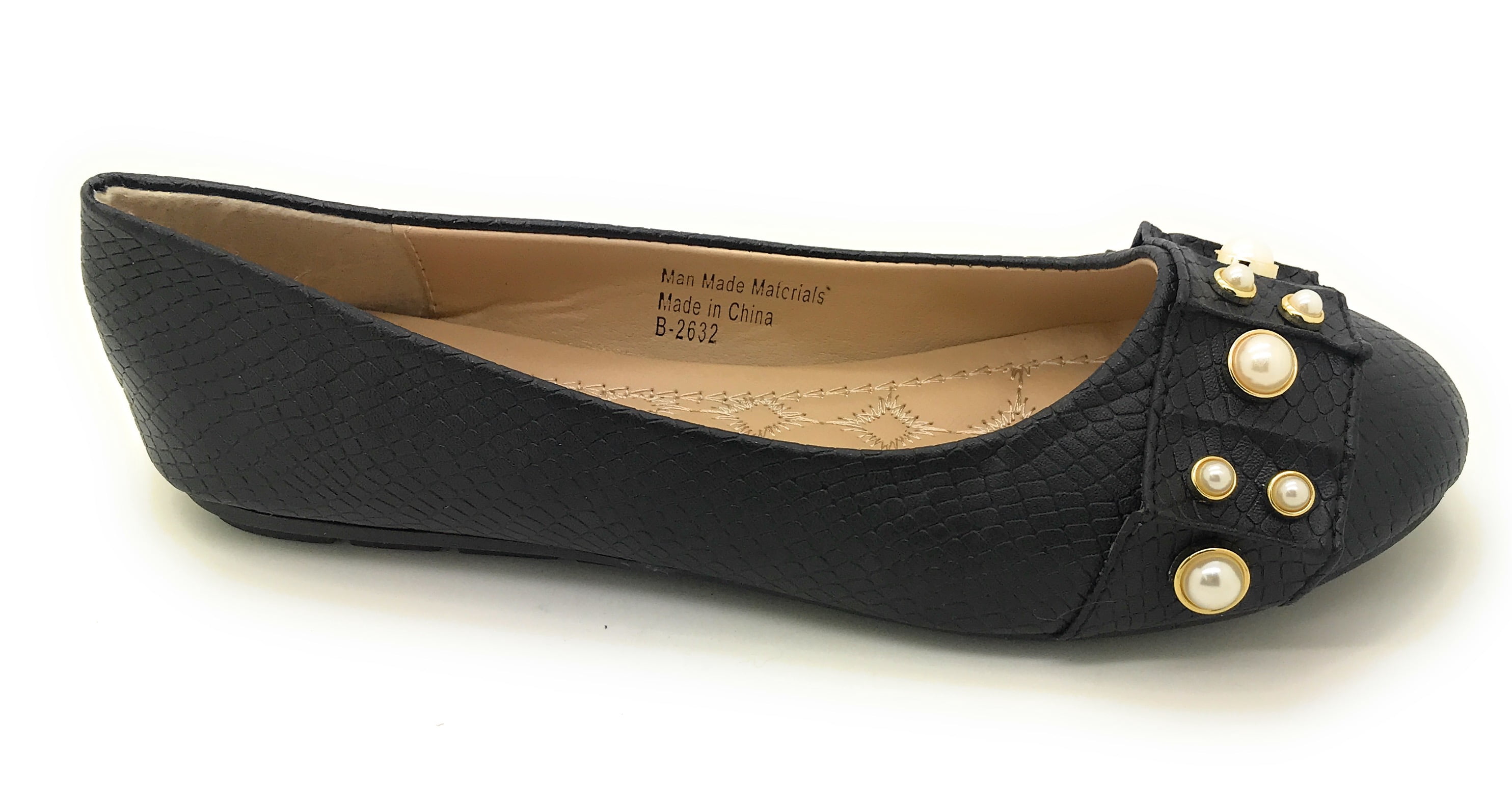 Victoria K Pearl Embellished Ballet Flat (Women's)