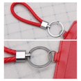 thumbnail image 3 of Funda con diseño de patrón de dibujos animados para hombre y mujer, tarjetero, llavero, cadena, bolso de moda, 3 of 4