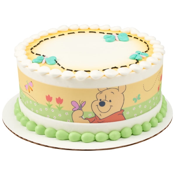 Disney Baby Winnie The Pooh And Friends 3 Strips Cake Sheet