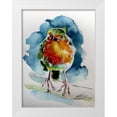 thumbnail image 1 of Kovacs, Anna Brigite 15x18 White Modern Wood Framed Museum Art Print Titled - Nice Robin, 1 of 4
