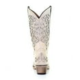 thumbnail image 5 of Corral Western Boots Girls 11" Pull On Glitter Inlay White T0021, 5 of 5
