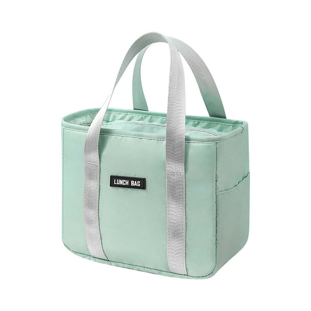 Discount Qaailabf Portable Insulation Bag Office Worker Student Small Meal Bag Thickened Lunch Bag