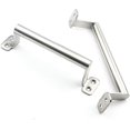 thumbnail image 3 of Poignée en Acier Inoxydable Montée sur Surface, Poignée de Porte Anti-Vol simple et Moderne, Poignée de Porte, Double, 3 of 4
