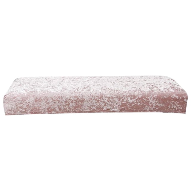 Bench Cover Stretch Piano Bench Slipcover for Kitchen Bedroom Black