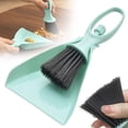 thumbnail image 2 of Mini Dustpan Brush Set, Small Broom for Desk Keyboard, Handheld Quick Cleanup Tools, for Kitchen Table Corner, Pets Nest, Sofa, Table Whisk Brooms Sweep, Dustpan and Brush Combo, 4.6x7 inch, 2 of 7