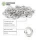 thumbnail image 4 of M6 Lock Washers, 304 Stainless Steel Split Lock Washers For Bolts 100pcs M6 M6, 4 of 5
