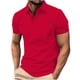thumbnail image 1 of pstuiky Camisas casuales de manga corta para hombre, Camisa de manga corta con cuello vuelto, versátil, de color liso y estilo informal para hombre ropa de hombre m, 1 of 5
