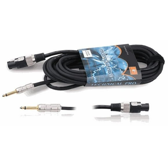 Technical Pro .25 in. to Speakon Speaker Cables