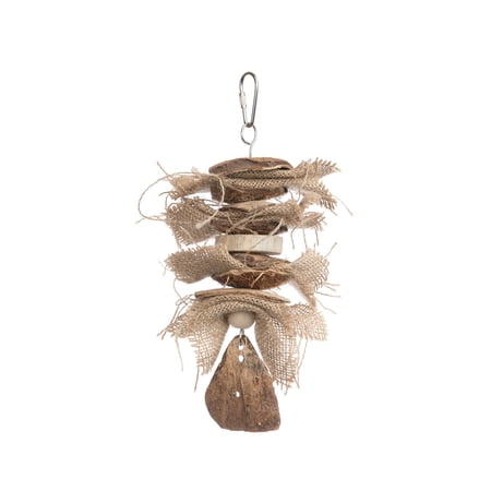 Prevue Pet Products Naturals Preen & Pacify Sprite Stack Bird Toy 62543