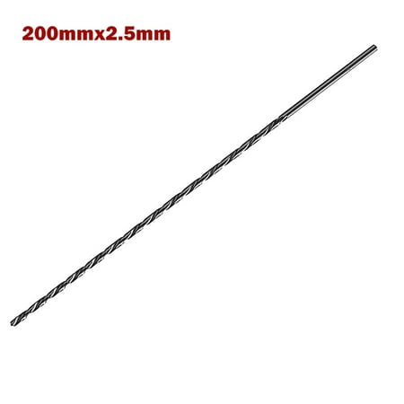 

Leke 200mm Extra Long High Speed Steel HSS Drill Bits For Metal Drilling 2-10mm