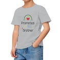 thumbnail image 2 of Zhuashum Hauts Garçon 10-11 Ans Été T-Shirts à Manches Courtes Multicolores Graphique Col Rond Chandail à Enfiler Hauts Tenues Adorables Gris, 2 of 4