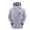 Purple, variant on BADHUB Men's Big & Tall Coat Unisex 3-in-1 Winter Coat Fleece Lined Warm Rain Jacket Waterproof Windbreaker with Hood Zip Up Solid Outdoor Hiking Raincoat Winter Clearance