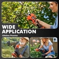 thumbnail image 7 of Electric Pruning Shears Cordless, [1.6'' Cutting Diameter] Professional Battery Powered Pruner, Garden Scissors for Tree Trimming  Cutter [SK5 Blades] [Brushless Motor] [LCD Display], 7 of 7