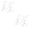 thumbnail image 1 of Billuyoard 1 Juego de decoraciones para fiestas, interesantes, exquisitas, colgantes pequeños, estrellas creativas para el hogar, accesorios de estrellas tipo 15 2piezas Billuyoard CBP380356, 1 of 6