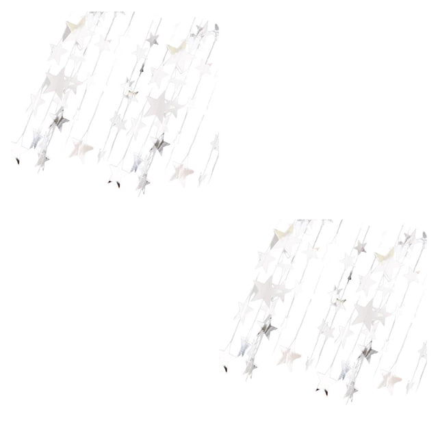 Billuyoard 1 Juego de decoraciones para fiestas, interesantes, exquisitas, colgantes pequeños, estrellas creativas para el hogar, accesorios de estrellas tipo 15 2piezas Billuyoard CBP380356