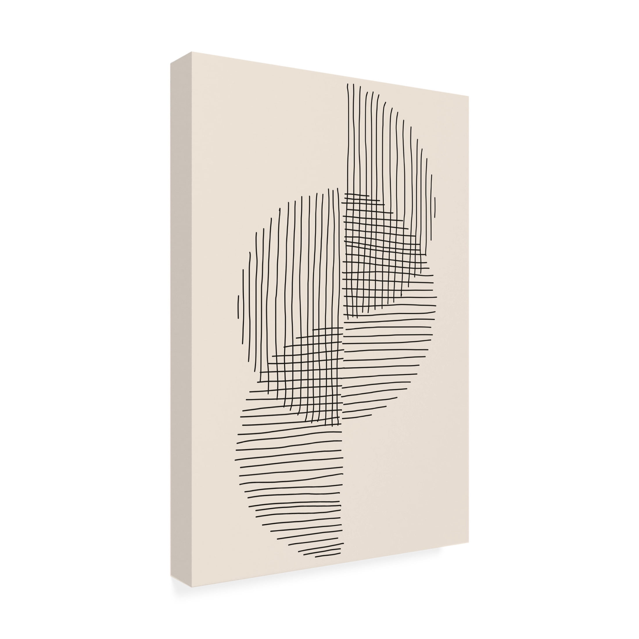 Trademark Fine Art jay stanley  Minimal Circle Series 1 Canvas Wall Art