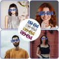thumbnail image 3 of IDEANATEGRATE 4Ud Gafas De Fiesta Con 2024 Lentes Plásticos Coloridos Para Decoraciones, 3 of 6