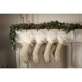thumbnail image 1 of medias de Navidad de punto trenzado de 18 pulgadas, tamaño grande, decoraciones para decoración de temporada de vacaciones familiaresMetro4PCS, 1 of 4