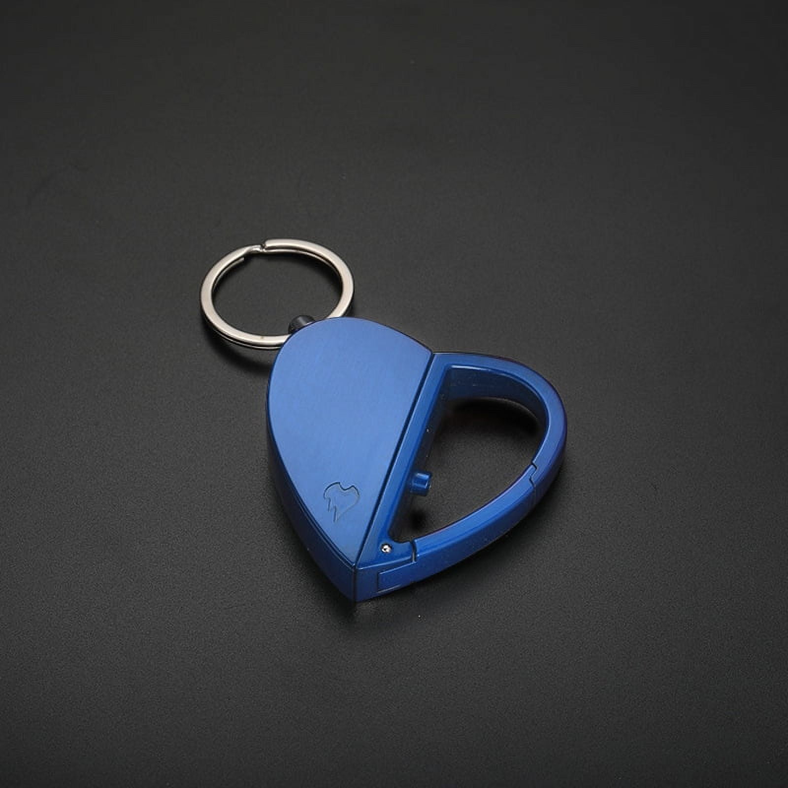 Wholesale Blue Heart Keychain Clip