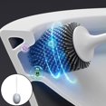 thumbnail image 5 of TPE Bristles Brush Household Cleaning Brush Flexible Bristles Brush Bathroom Accessories Grey, 5 of 8