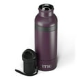 thumbnail image 4 of RTIC Stainless Steel Insulated Bottle Chiller with Lid, Fits 12oz or 16oz, Plum, 4 of 5