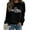 Black, variant on Tiweut Casual Sweatshirts for Womens Volleyball Graphic Long Sleeve Crewneck Loose Fit Pullover Blouses Beige,L