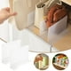 thumbnail image 1 of Xihbxyly Juego de Separadores de Armario Ajustables, Solución de Almacenamiento Que Ahorra Espacio, Fácil Instalación con Clip, Organización Limpia y Ordenada, Uso Versátil, Material Pp, 18,9 X 14 X, 1 of 7