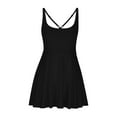 thumbnail image 3 of Tennis Dress Golf Dresses for Women Summer Lightweight Loose Fit Round Neck A Line Workout Dress Athletic Dresses, 3 of 6