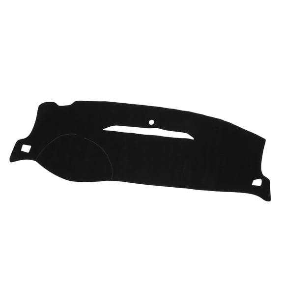 Unique Bargains Dashboard Cover Mat for Chevy Silverado 2007-2013 Durable Polyester Black Front Dash Cover Mat