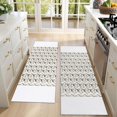 thumbnail image 4 of Kitchen Rugs Sets Of 2,Brown Christmas Deer Pattern Anti Fatigue Kitchen Mat Rugs Non Slip Washable,Decorative Kitchen Floor Mats for Kitchen,Sink,Laundry,17"X47", 4 of 5