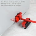 thumbnail image 6 of Heavy Duty Furniture Lifter Mover Tools Set Furniture Shifter Wheels Moving Slider Kit Moving Roller Kit Furniture Transport Set Furniture Sliders for Sofas Refrigerators, 6 of 8