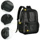thumbnail image 4 of Mochila de malla resistente Dadatutu para la escuela, bolsa de playa, mochila grande de malla transparente con correas acolchadas para adultos, ideal para la escuela, la universidad, la playa, la, 4 of 7