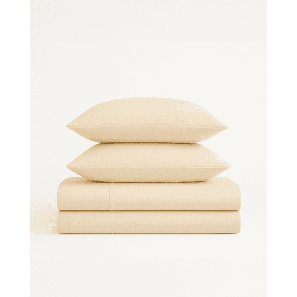 Juego de Sabanas Premium Tacto Egipcio 1800 hilos Dreamon, Laila Comfort